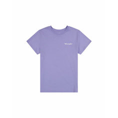 Футболка Wrangler Women Regular Tee, размер S, фиoлетовый