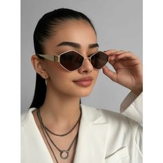 Солнцезащитные очки YuliyaMoon, бежевый