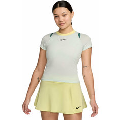 Футболка спортивная NIKE W NKCT DF ADVTG SS TOP, 1 шт., размер S, серо-голубой