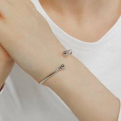 Браслет Яхонт, серебро, 925 проба, длина 18 см.