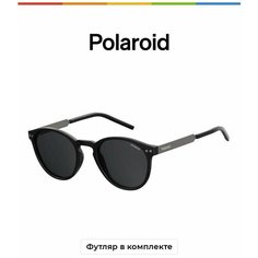 Солнцезащитные очки Polaroid, серый..