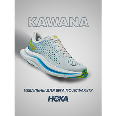 Кроссовки HOKA Kawana, полнота D, размер US10D/UK9.5/EU44/JPN28, голубой, зеленый, белый