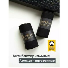 Носки RoeRue 14334, комплект, 80 den, 5 пар, размер 41-47, черная