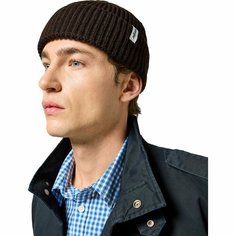 Шапка бини Wrangler Men Sign Off Beanie для мужчин, размер OS, коричневый