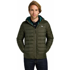 Пуховик Lee Men Light Puffer Jacket, размер M, зеленый