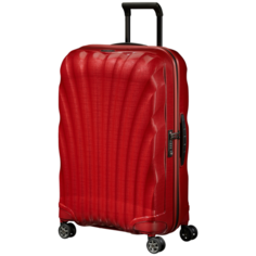 Чемодан Samsonite, 68 л, размер M, chili red