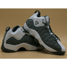 Кроссовки NIKE Jordan Jumpman Team II, полнота D, размер 9 US / 42.5 EUR, cool grey/white