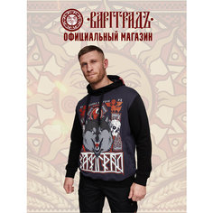 Худи Варгградъ, размер L, , серый, черный