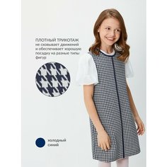 Школьное платье Acoola, размер 122, темно-синий