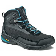 Ботинки хайкеры ASOLO, размер 6.5UK, Black/Blue Moon