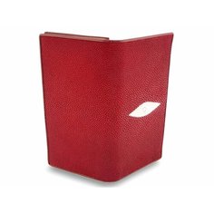 Портмоне Exotic Leather, фактура зернистая, красный