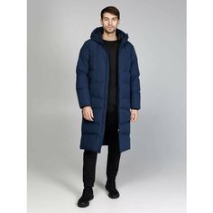 Пуховик FN куртка мужская зимняя Padding Jacket, размер S, Темный синий ФН