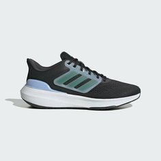 Кроссовки adidas Ultrabounce, полнота F, размер UK 7.5, серый/зеленый