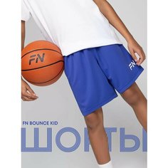Шорты FN BOUNCE KID шорты для мальчика, размер 110, синие ФН