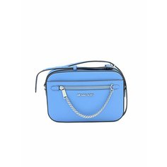 Сумка кросс-боди MICHAEL KORS, фактура матовая, гладкая, голубой