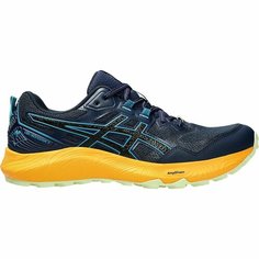 Кроссовки ASICS GEL-SONOMA 7, полнота F (EU)/ на среднюю стопу, размер 9,5 US, синий/оранжевый