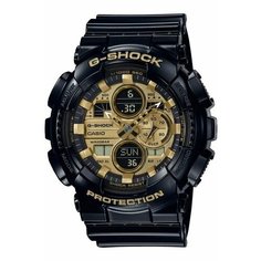 Наручные часы CASIO, коричневый, черный