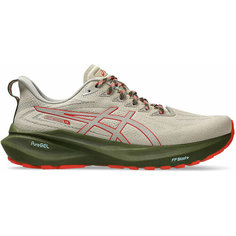 Кроссовки ASICS GT-2000 13 TR, полнота F, размер 11,5 US, красный, зеленый, бежевый