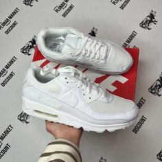 Кроссовки NIKE Air Max 90, размер 45 eu / 11 US / 29 см, белый