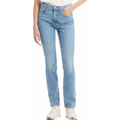Джинсы Levis Women 724 High Rise Straight Jeans, размер 25/32, голубой Levis®