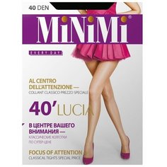 Колготки MiNiMi Lucia, 40 den, размер 5/3, nero
