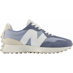Кроссовки New Balance NB 327, полнота F, размер 7,5 US, голубой/синий