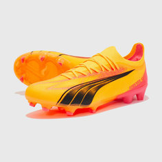 Бутсы PUMA, размер 6 UK, оранжевый