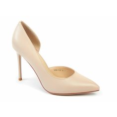 Туфли лодочки Popular Fashion, размер 34, бежевый