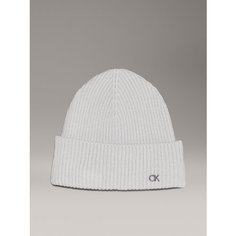 Шапка бини CALVIN KLEIN для женщин, размер OneSize, светло-серый