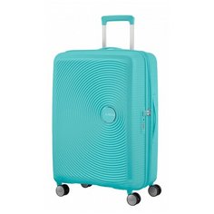 Чемодан American Tourister, 81 л, размер M, poolside blue