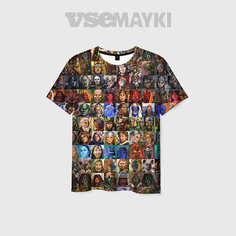 Футболка VseMayki.Ru, размер 68/70, белый