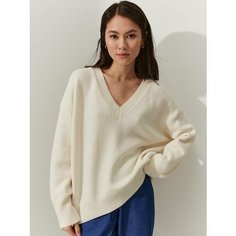 Пуловер look7, размер one size, , белый