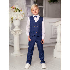 Костюм классический NINO kids, размер 134, синий