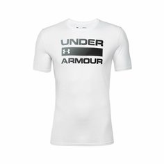 Футболка Under Armour Wordmark, размер S, белый