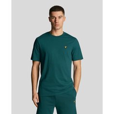 Футболка Lyle & Scott Plain T-shirt, размер XL, зеленый, хаки