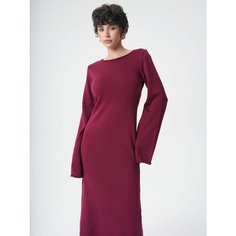 Платье KIVI CLOTHING, размер 40-46, бордовый