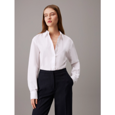Рубашка CALVIN KLEIN, размер 36, белый