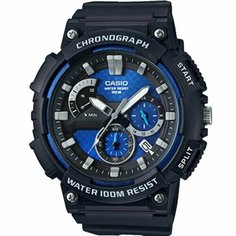 Наручные часы CASIO, синий, черный