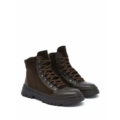 Ботинки берцы 4x4 Shoes, размер 43, коричневый