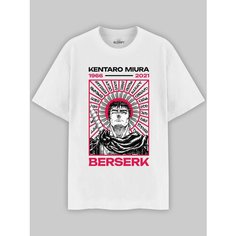 Футболка ALCRAFT BERSERK collecton, размер 2XL, серебряный