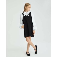 Школьное платье Gloria Jeans GJ COOL, размер 12-14л/158-164, черный
