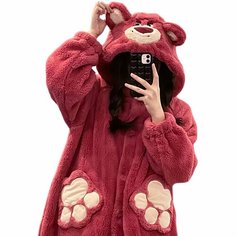 Халат Kigurun, размер OneSize, красный