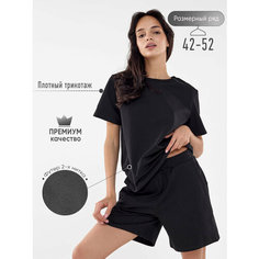 Костюм спортивный Modellini, размер 44, черный..