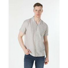 Рубашка COLINS, размер S, бежевый