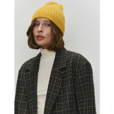 Шапка бини ANNEMORE для женщин, размер ONE SIZE, желтый