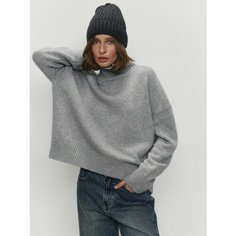 Шапка бини ANNEMORE для женщин, размер ONE SIZE, темно-серый