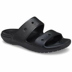 Шлепанцы Crocs, размер M8W10, черный