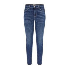 Джинсы скинни GUESS, размер 24/31, синий