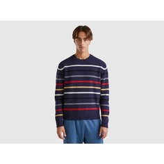 Джемпер UNITED COLORS OF BENETTON, размер L, , мультиколор 901