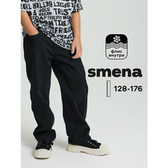 Джинсы SMENA Осень-Зима 2025, размер 146/72, черный Смена